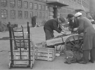 Fliegende Händler in Frankfurt am Main