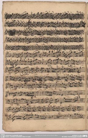13. Anonymus, Suiten, A-Dur 