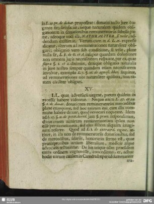 XV. Tum adversariorum argumenta refelluntur