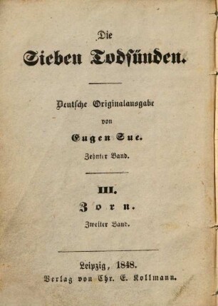 Der Höllenbrand : die 7 Todsünden .... 2