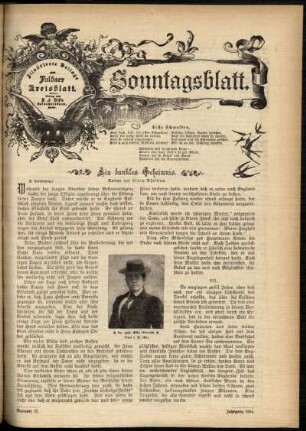 Ausgabe vom Sonntag, den 24. April 1904.