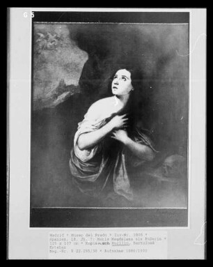Maria Magdalena als Büßerin