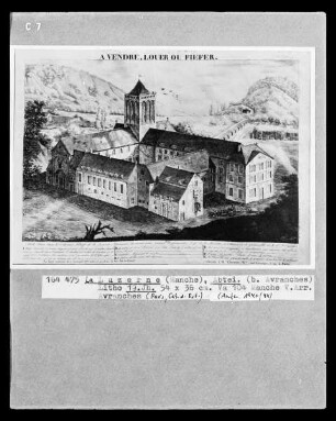 Luzerne, La: Ansicht der Abtei