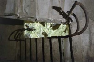 Treppenhaus im Beobachtungsbunker an der Steilküste bei Koserow auf Usedom