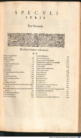 D. G. Dvrandi Episc. Mimatensis Specvlvm Ivris, 2