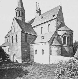 Hamersleben, ehem. Augustiner-Chorherren-Stift, Stiftskirche, St. Pankratius, von Südosten