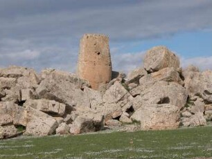 Historische Trümmer am Hera-Tempel von Selinunt