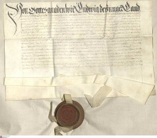 Landgraf Ludwig V. von Hessen-Darmstadt und Landgräfin Elisabeth von Hessen-Darmstadt, Gemahlin Graf Johann Kasimirs v. Nassau-Saarbrücken, sicher...
