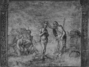 Zyklus mit Szenen aus dem Leben Johannes' des Täufers — Die Taufe Christi