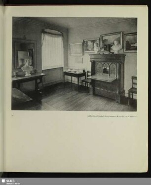 Schloß Charlottenhof, Arbeitszimmer Alexander von Humboldts