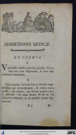 Adsertiones Medicae.