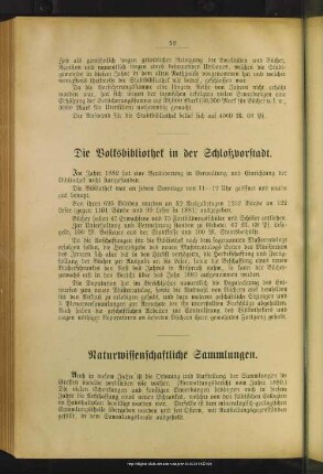 Die Volksbibliothek in der Schloßvorstadt