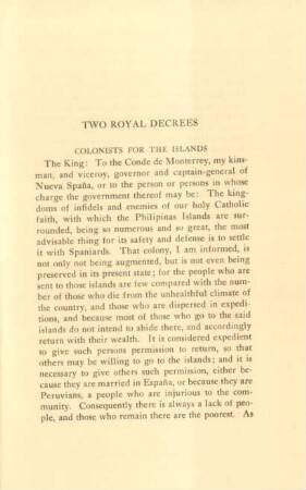 Two royal decrees