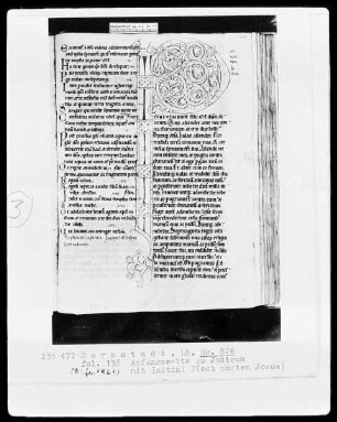 Testamentum Vetus — Initiale P (ost mortem Josue), Folio 135 recto