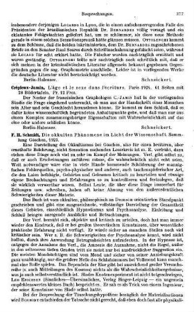 377-378, F. H. Schmidt. Die okkulten Phänomene im Licht der Wissenschaft. 1923