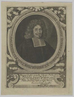 Bildnis des Iohannes Conradvs Dvrrivs