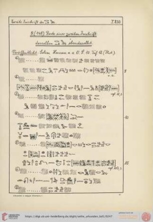8. Reste einer zweiten Inschrift desselben [...] ebendaselbst