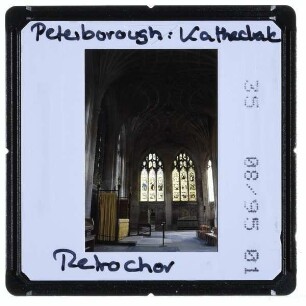 Peterborough, Kathedrale : Retrochor