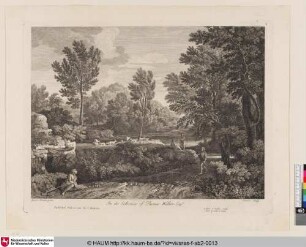 [Landschaft mit Hirten und Ziegen]