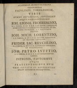 Dedicatio.