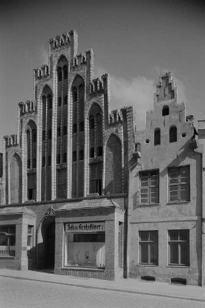 Rostock. Giebelhäuser
