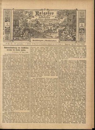 Ausgabe vom Sonntag, den 17. Juni 1906.