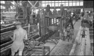 Hüfingen: Fürstlich Fürstenbergisches Sägewerk, Sägegatter