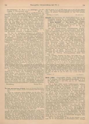 154-155 [Rezension] Borcherdt, Hans Heinrich (Hrsg.), Martin Luther: Ausgewählte Werke. 1. u. 3. Bd