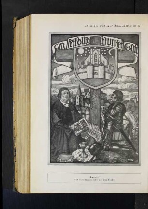 "Deutsches Volkstum" (Bühne und Welt) XIX 10 Luther Nach einem Originalgemälde von Fritz Boehle
