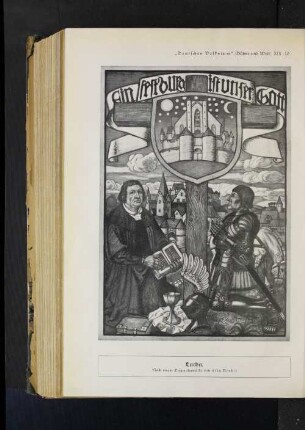 "Deutsches Volkstum" (Bühne und Welt) XIX 10 Luther Nach einem Originalgemälde von Fritz Boehle