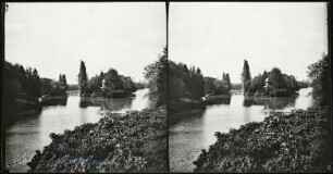 Paris. Bois de Boulogne. Lac Inférieur
