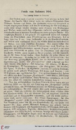 2: Funde vom Bodensee 1894