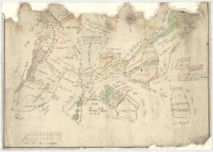 "[Wurmberg. Zelg Leimtal. Grundriß Lit.] C" [o. Gesamttitel; Wurmberg, Zelgen Hohenburg und Leimtal]