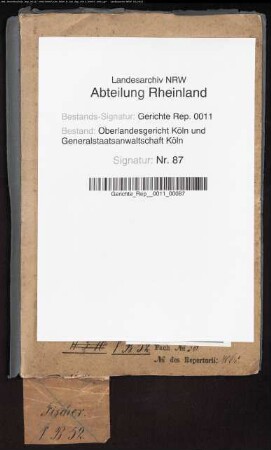 Personalakte: Fischer, Heinrich Julius