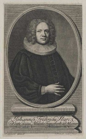Bildnis des Johannes Fridericus Starck