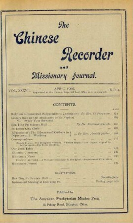No. 4. April, 1906