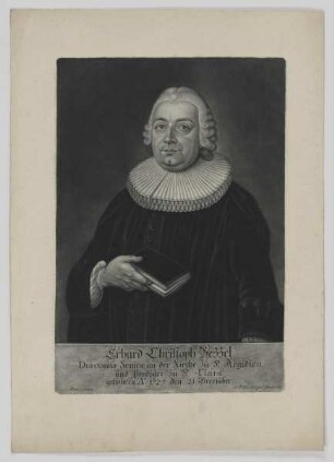 Bildnis des Erhard Christoph Bezzel