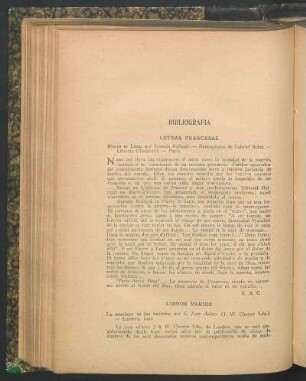 Libros varios