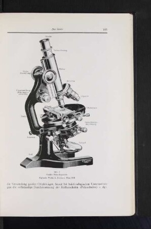 Abb. 2. Großes Mikroskopstativ. (Ooptische Werke C. Reichert, Wien VIII.)