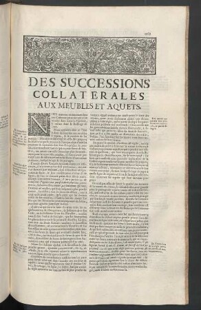 Des successions collaterales