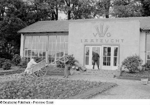 Ausstellungsgebäude der VEG Saatzucht
