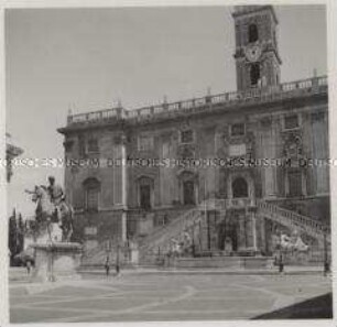 Rom, Kapitolshügel, Michelangelos Senatorenpalast