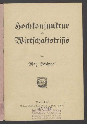 Hochkonjunktur und Wirtschaftskrisis