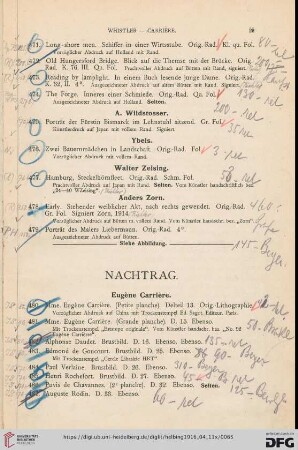 Nachtrag (Nr. 480-516)