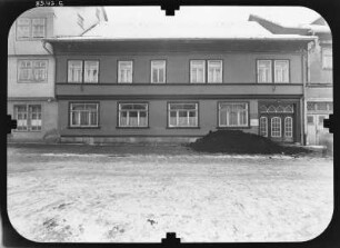 Arnstadt, Zimmerstraße 10. Wohnhaus. Straßenfront