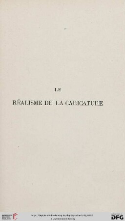 Le réalisme de la caricature