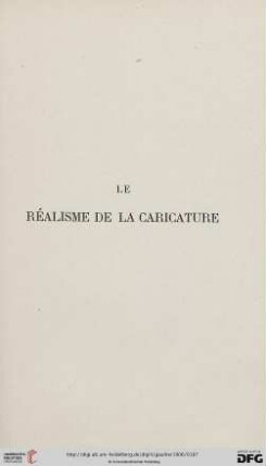 Le réalisme de la caricature