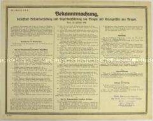 Maueranschlag zur Meldepflicht von Arzneimitteln