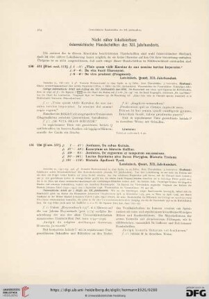 Nicht näher lokalisierbare österreichische Handschriften des XII. Jahrhunderts