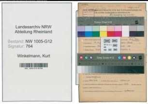 Entnazifizierung Kurt Winkelmann , geb. 29.08.1922 (Elektromonteur)